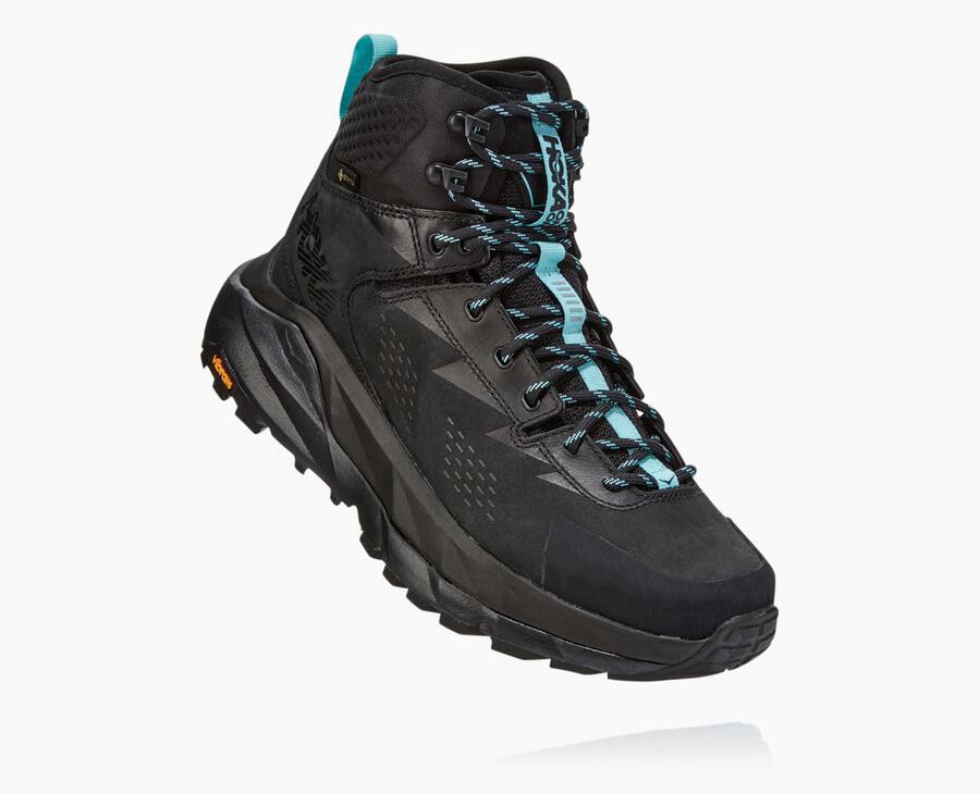 Hoka One One Kaha Gore-Tex - Women Hiking Boots - Black,Australia JFQ-976285